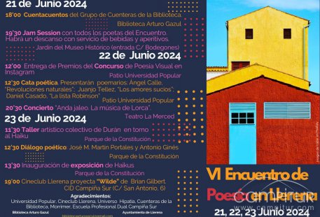 VI Encuentro de Poesía en Llerena presenta su clásica Jam Session