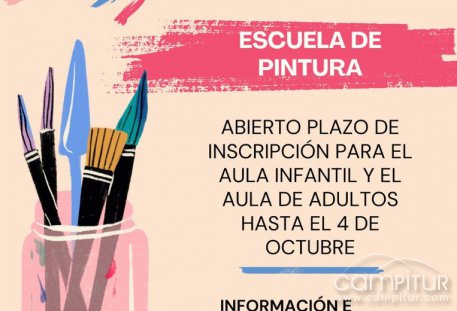 Abierto el plazo de inscripción para la Escuela de Pintura de la Universidad Popular de Azuaga